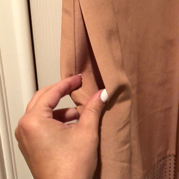 Pale pink jcrew dress with pockets - Picture 5 of 7